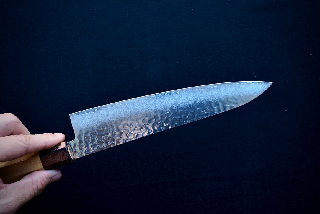 Sakai Takayuki 33 Layer Damascus Wa Gyuto 210mm - Thecooksedges