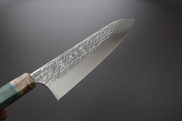 Yu Kurosaki Raijin gyuto 240mm custom handle - Thecooksedges