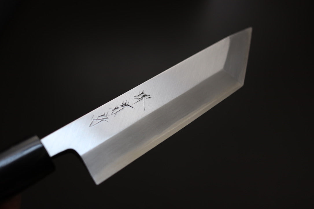 Sakai Kikumori Gokujyo Edo-Saki (Kanto Style) Eel knife 165mm - Thecooksedges