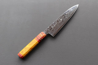 Sukenari SG2 Damascus Gyuto 210mm w/Custom Handle - Thecooksedges