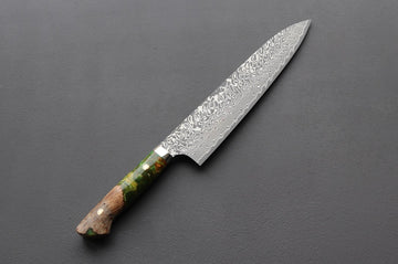 Yoshimi Kato SG2 Damascus Gyuto 240mm - Thecooksedges