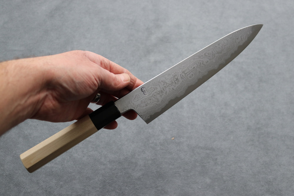 Sakai Kikumori Kikuzuki Uzu Gyuto 210mm - Thecooksedges