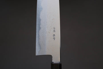 Yoshikazu Tanaka White #1 Damascus Gyuto 260mm - Thecooksedges