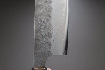 Hatsukokoro Inazuma AS Damascus Nakiri 165mm - Thecooksedges