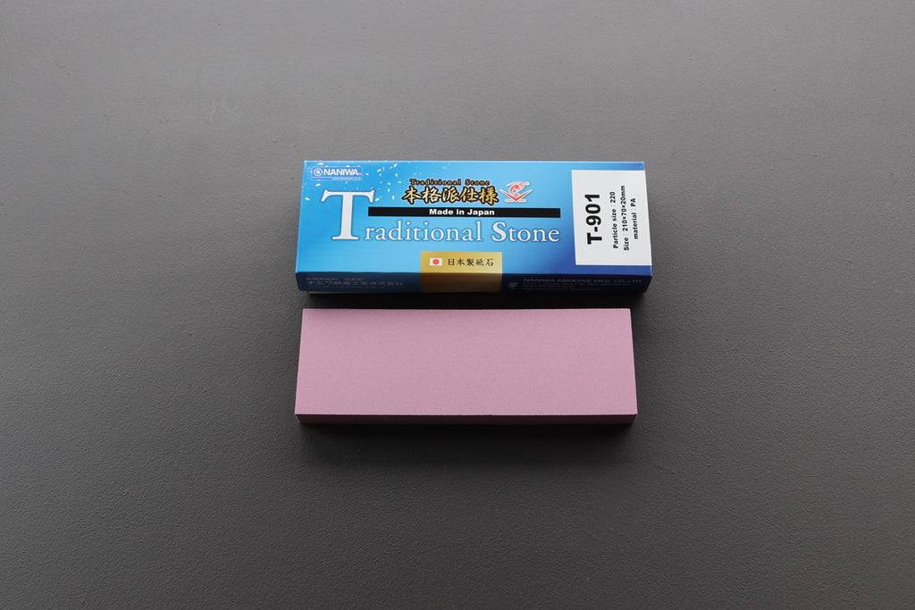Naniwa traditional 220 grit 210x70x20mm - Thecooksedges