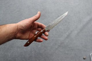 Takeshi Saji R2 Diamond Damascus Steak Knife - Thecooksedges