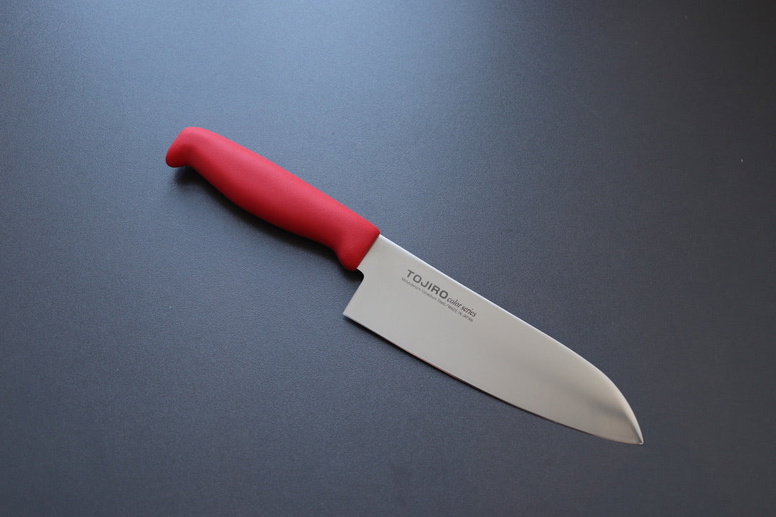 Tojiro Colour Series Santoku 170mm - Thecooksedges