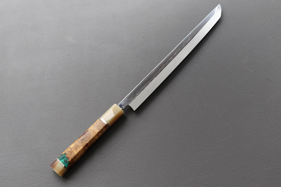 Satoshi Nakagawa Honyaki Sakimaru Yanagiba 270mm - Thecooksedges