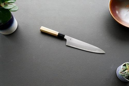 Kikuzuki Kasumi Gyuto 210mm - Thecooksedges