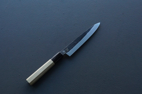 Sakai Kikumori Kikuzuki Kuro Petty 150mm - Thecooksedges