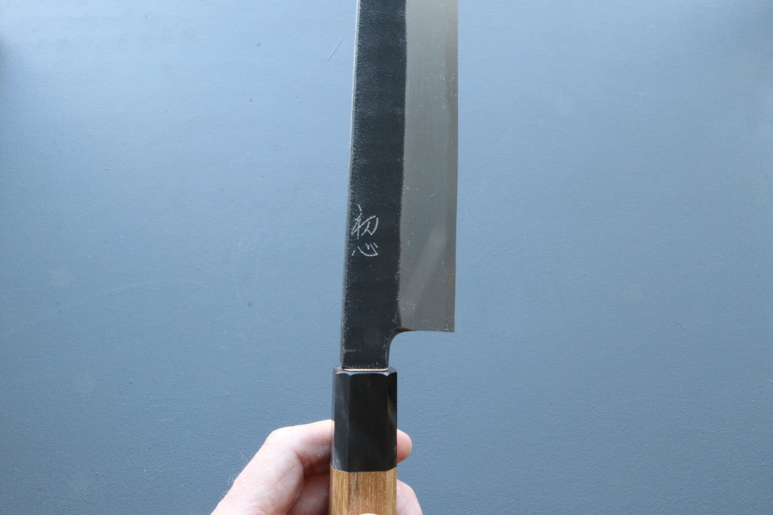 Hatsukokoro Single Bevel Kurouchi Sakimaru Yanagiba 330mm - Thecooksedges
