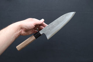 Sakai Kikumori Nashiji Gyuto 210mm - Thecooksedges