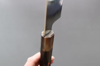 Yoshikazu Ikeda Oil Quenched Honyaki White #3 Gyuto 240mm - Thecooksedges