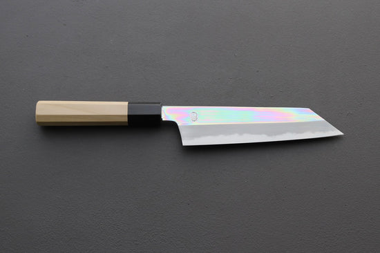 Sakai Kikumori CHOYO Kiritsuke Santoku 180mm - Thecooksedges