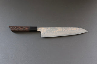 Takeshi Saji VG10 Damascus Gyuto 210mm - Thecooksedges
