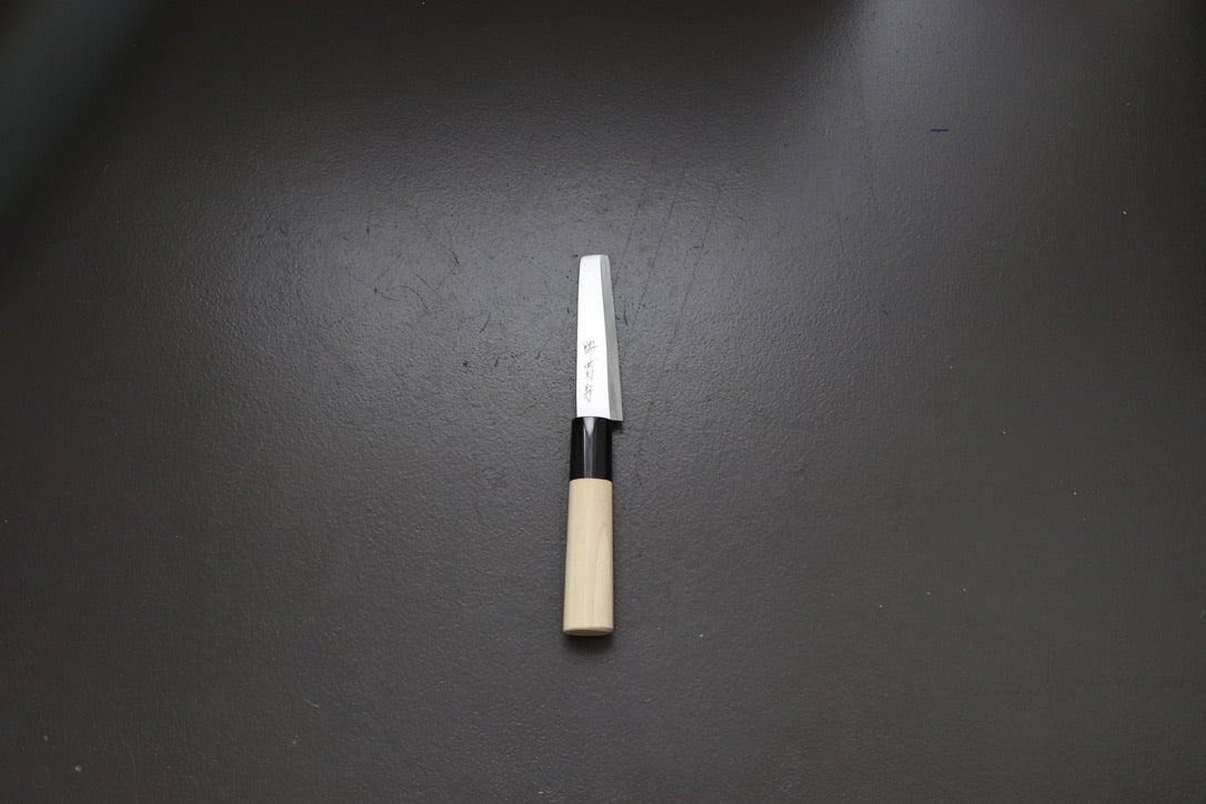 Sakai Kikumori Gokujyo Nagoya-Saki (Nagoya style) Eel knife 105mm - Thecooksedges