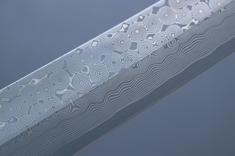 Nigara Hamono Silver3 Kurozome Sakimaru Yanagiba 330mm - Thecooksedges