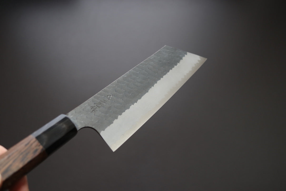Nigara Hamono Kurouchi SG2 Nakiri 180mm - Thecooksedges