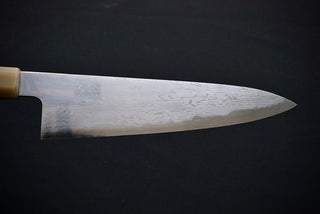 Komorebi Damascus Blue #1 Gyuto 210mm - Thecooksedges