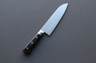 Sakai Kikumori SG2 Western Series Santoku 180mm - Thecooksedges