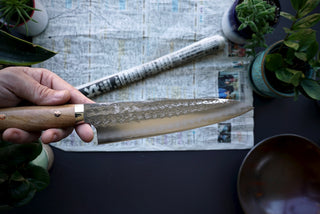 Yoshimi Kato SG2 Tsuchime Gyuto 210mm - Thecooksedges