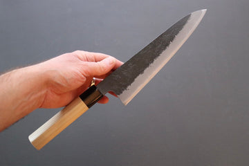 Mutsumi Hinoura Kurouchi Gyuto 210mm - Thecooksedges