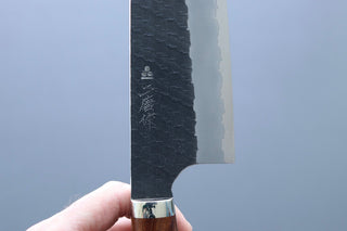 Nigara Hamono SG2 Kurouchi Kiritsuke Gyuto 240mm w/Custom Western Ironwood Handle - Thecooksedges