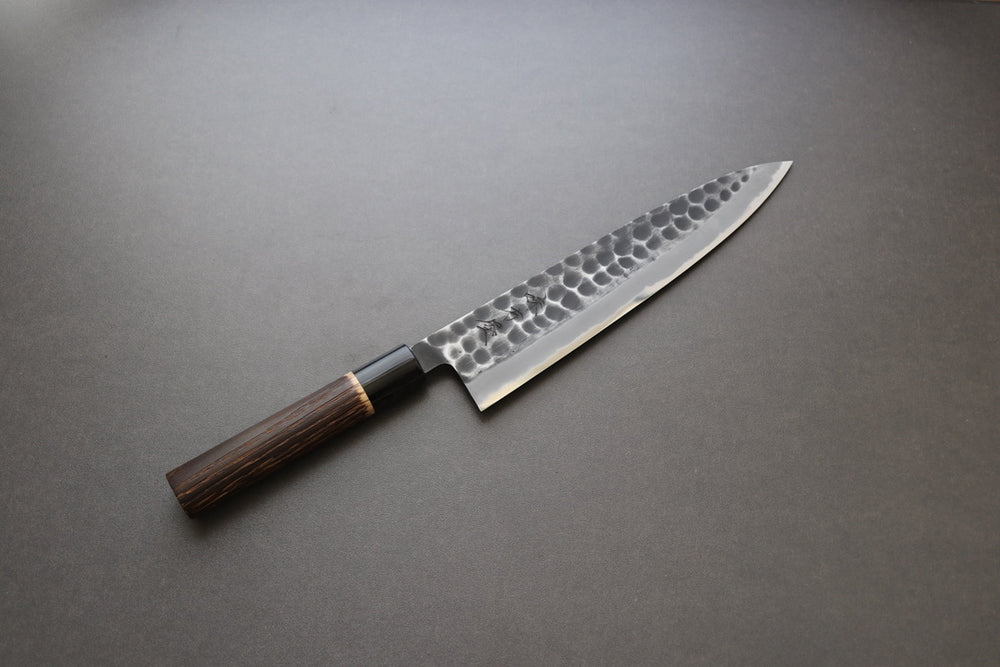 Mutsumi Hinoura Kurouchi tsuchime Gyuto 240mm - Thecooksedges