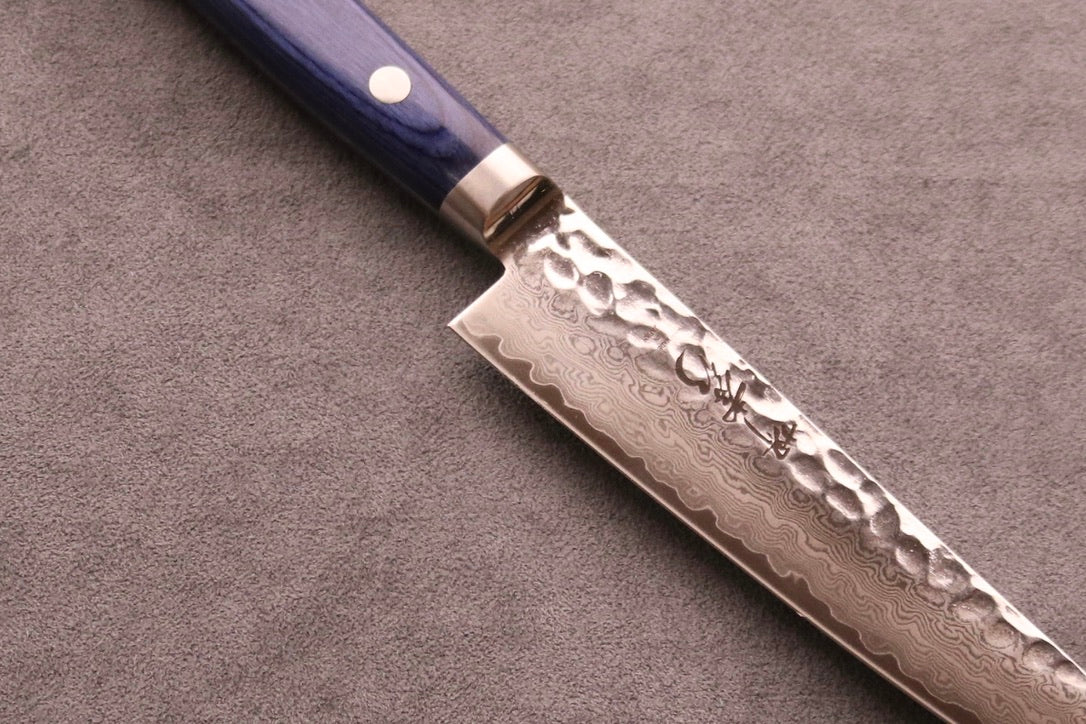 Sakai Takayuki 33 Layer Mirror Damascus Petty - Thecooksedges