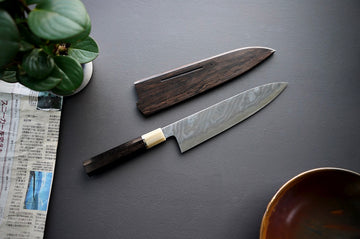 Shoichi Hashimoto Yuzan Damascus Gyuto 240mm - Thecooksedges
