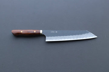Nigara Hamono SG2 Kurouchi Kiritsuke Gyuto 240mm w/Custom Western Ironwood Handle - Thecooksedges