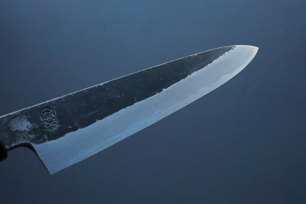 Sakai Kikumori Kikuzuki Kuro Petty 150mm - Thecooksedges