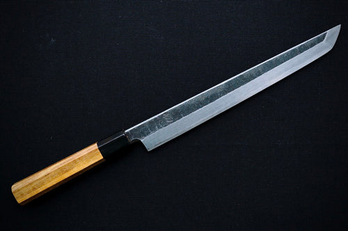 Shirasagi Kurouchi Sakimaru Yanagiba 270mm - Thecooksedges