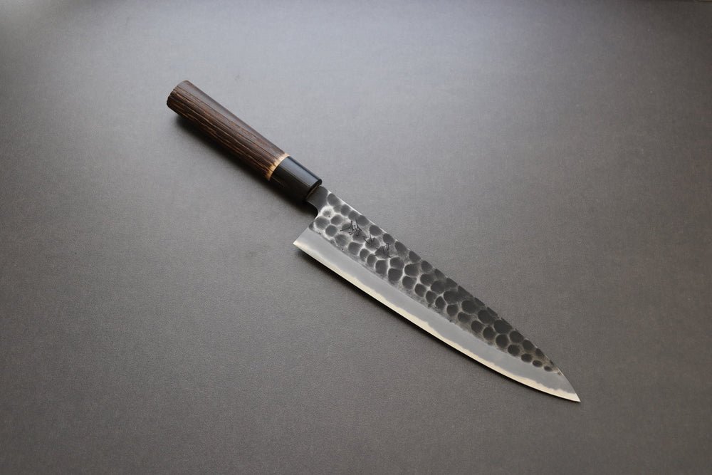 Mutsumi Hinoura Kurouchi tsuchime Gyuto 240mm - Thecooksedges