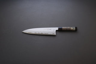 Yoshikazu Tanaka White #1 Damascus Gyuto 260mm - Thecooksedges