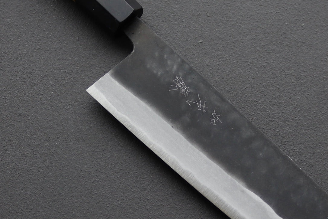 Kamo Shiro AS Kurouchi Gyuto 240mm - Thecooksedges
