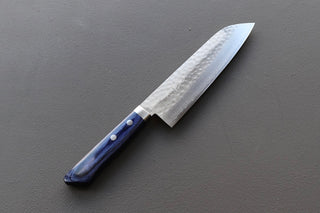 Masutani VG10 Tsuchime Santoku 170mm - Thecooksedges