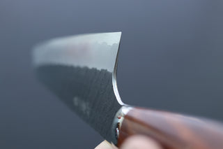 Nigara Hamono SG2 Kurouchi Kiritsuke Gyuto 240mm w/Custom Western Ironwood Handle - Thecooksedges