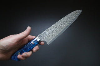 Yoshimi Kato SG2 Damascus Gyuto 210mm - Thecooksedges