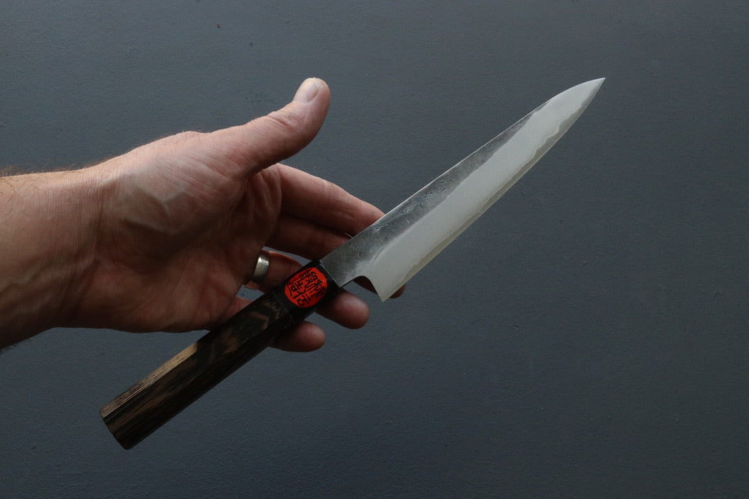 Shigeki Tanaka Nashiji Petty 150mm - Thecooksedges