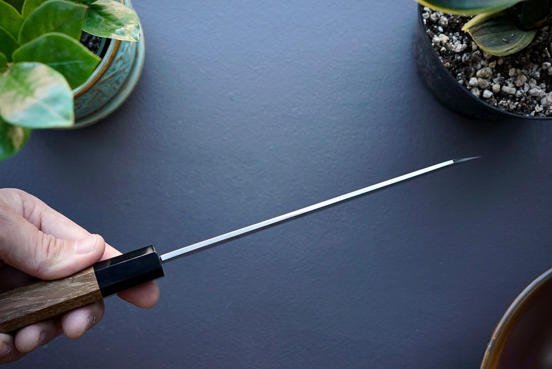 Nakagawa Hamono Silver 3 Kiritsuke Gyuto 210mm - Thecooksedges