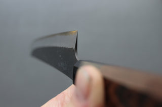 Nigara Hamono SG2 Kurouchi Tsuchime Sakimaru Sujihiki 270mm - Thecooksedges