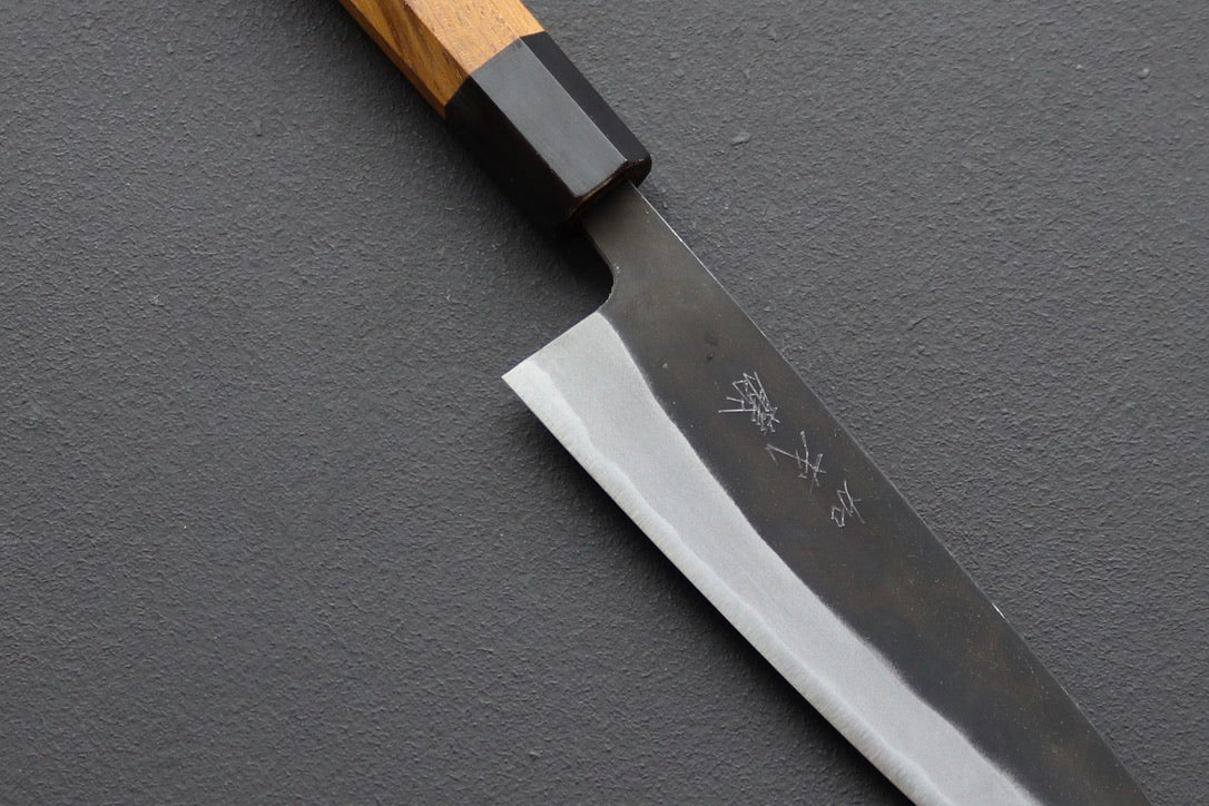 Shiro Kamo AS Kurouchi Petty 150mm - Thecooksedges