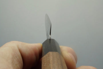 Hatsukokoro Sunaarashi Kurozome Damascus Petty 150mm - Thecooksedges