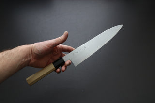 Sakai Kikumori x Yoshikazu Tanaka Gokujyo Gyuto 210mm - Thecooksedges