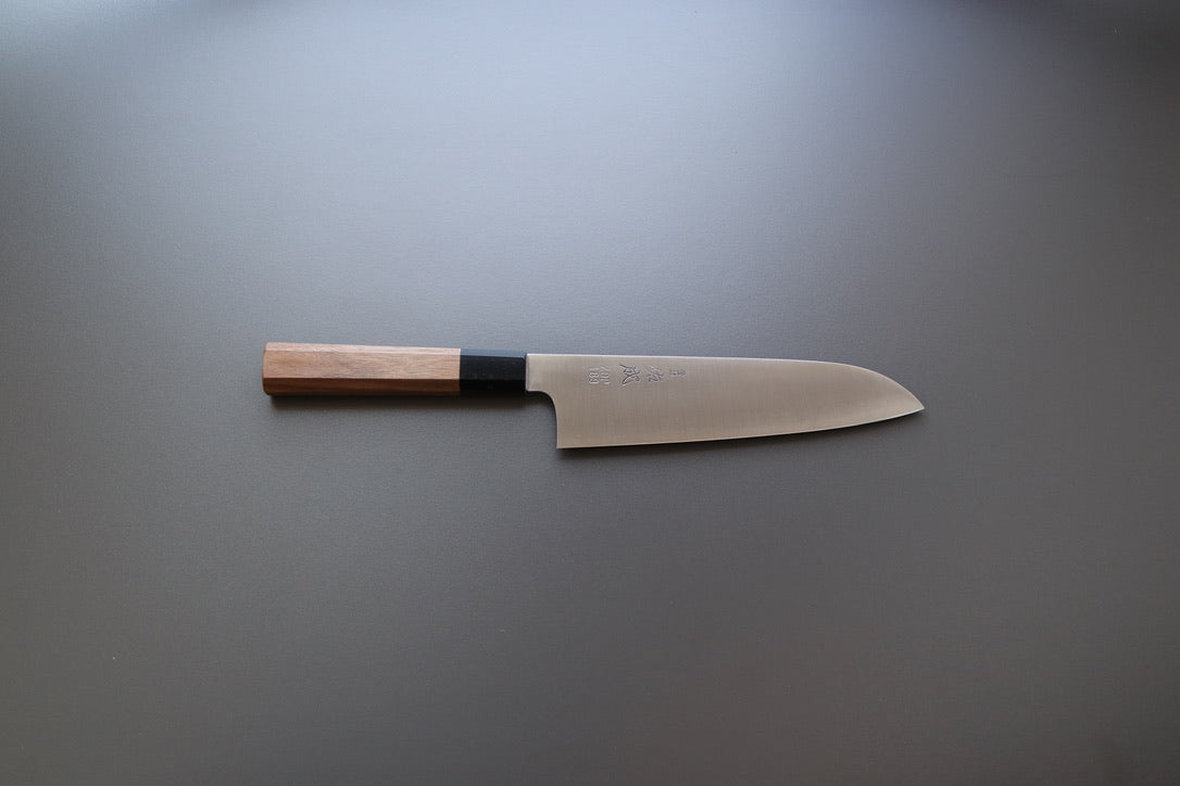 Sukenari ZDP189 Migaki Santoku 180mm - Thecooksedges