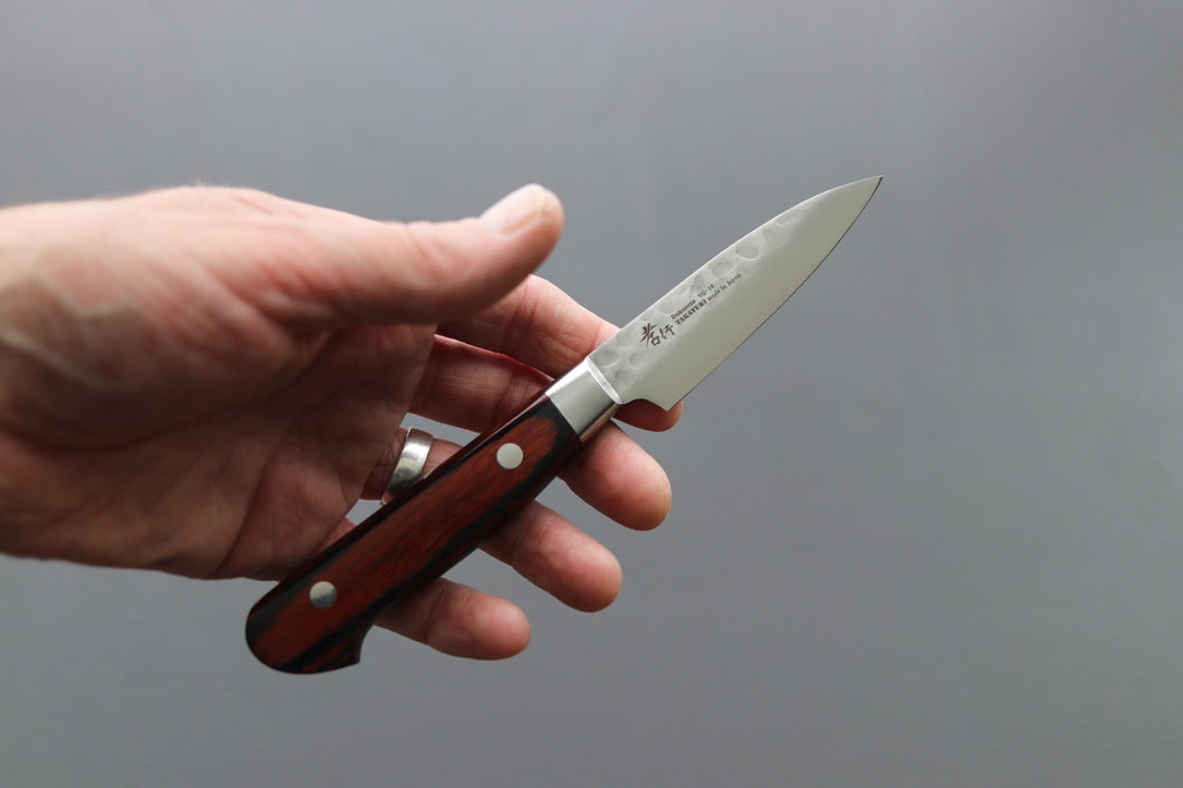 Sakai Takayuki 33 Layer Damascus Petty 80mm - Thecooksedges