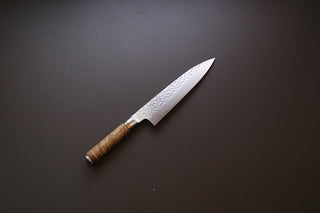 Takeshi Saji R2 Quince Handle Gyuto 210mm - Thecooksedges