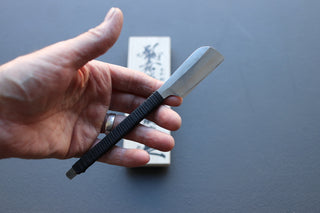 Shigeki Tanaka Blue #2 Straight Razor - Thecooksedges