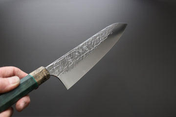 Yu Kurosaki Raijin gyuto 240mm custom handle - Thecooksedges